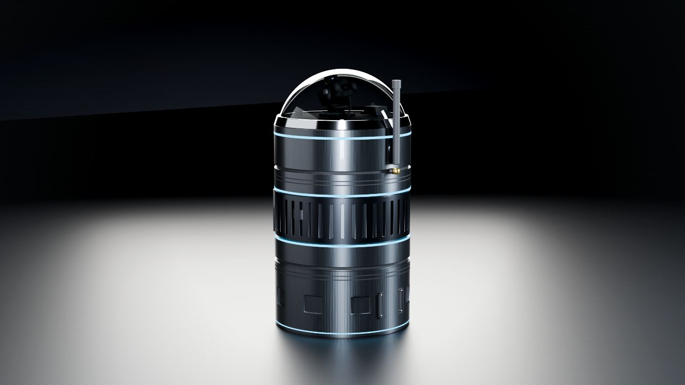 SkyVeil unit, angled view